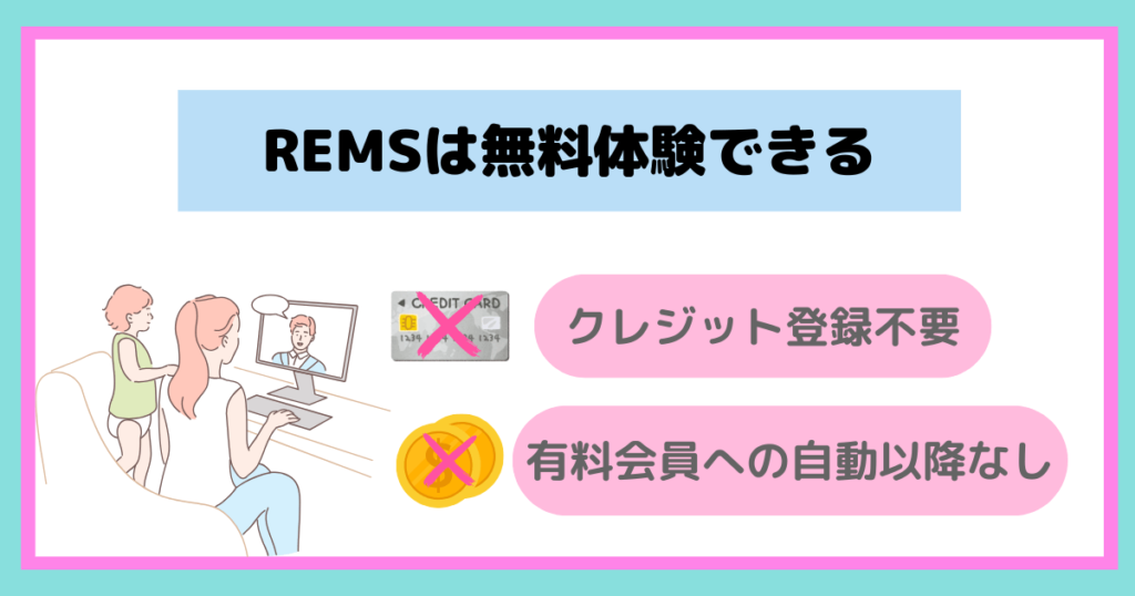 REMS無料体験